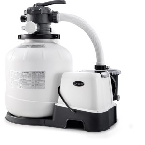 Intex Krystal Clear Sandfilteranlage und Salzwassersystem ECO-20220-2