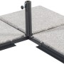 Schneider Plattenständer für Sonnenschirme, anthrazitgrauer Stahl, ohne Platten.