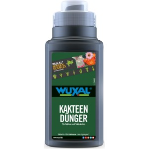 Wuxal Kakteen- und Bonsaidünger 0,25l Flasche für gesundes Wachstum und festes Gewebe.
