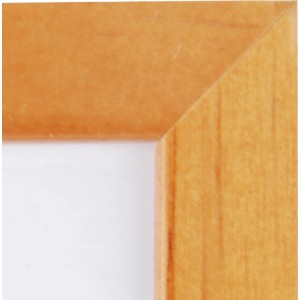 Holzbilderrahmen Nussbaum, glatte Oberfläche, Format 10x15 cm.