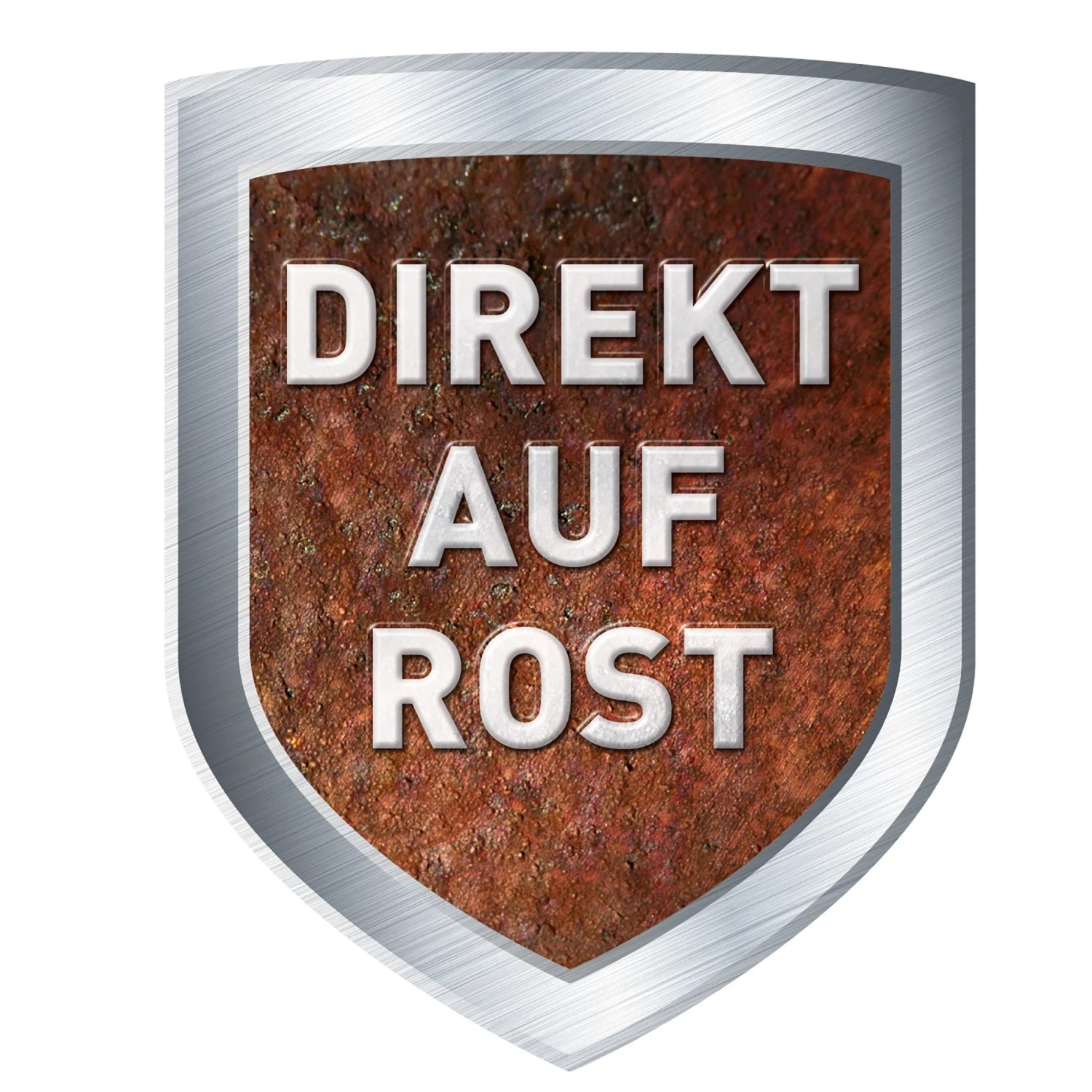 Symbol: Direkt auf Rost anwendbar für Obi Hammerschlaglack Anthrazit glänzend.
