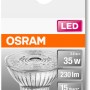 Osram GU10 LED-Lampe, 2,6W, Neutralweiß, 230 Lumen, EEK F. Kompaktes Leuchtmittel im Blister.