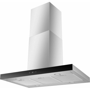 Respekta Dunstabzugshaube Cara 90 cm Edelstahl