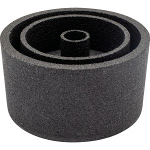 Wagner Justus QuickClick Möbelfuß, 4er Set, Kunststoff, zur einfachen Montage.