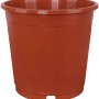 Geli Containertopf, ca. Ø 15cm, 1,7l, Terrakotta, Pflanzkübel aus Kunststoff für Innen & Außen.