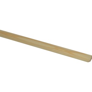 Hohlkehlleiste Fichte-Kiefer 14 mm x 14 mm x 2400 mm