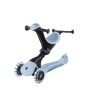 Globber Go-Up Deluxe Lights 360 3 in 1 Aufsitzrad Laufrad Scooter 120/80 mm 3-Rädrig Verstellbar Blaubeere_4