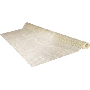 Gerollte Teppichunterlage, 160x220 cm, für glatte Böden und Fußbodenheizung geeignet.