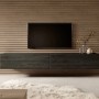 Selsey TV-Hängeboard Bisira 200 cm Holzoptik Esche Schwarzgrau_7