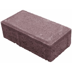 Roter Pflasterstein Classic Line, 20x10x5 cm, ideal für Gehwege und Terrassen.