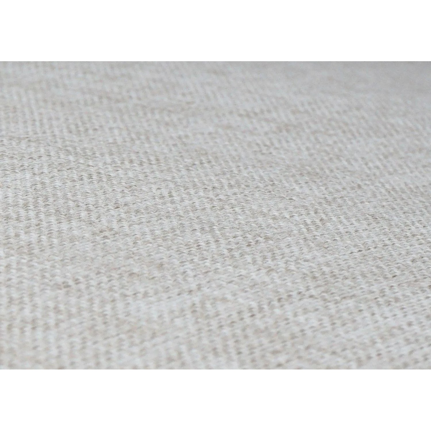 Detailaufnahme: Beige Olefin-Textur des MCW Gartensessels O11. Hochwertiger Stoff für Gartenstühle.