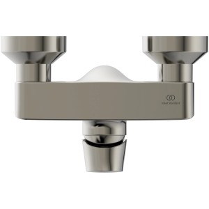 Ideal Standard Connect Air Brausearmatur Aufputz in Silver Storm für Dusche.