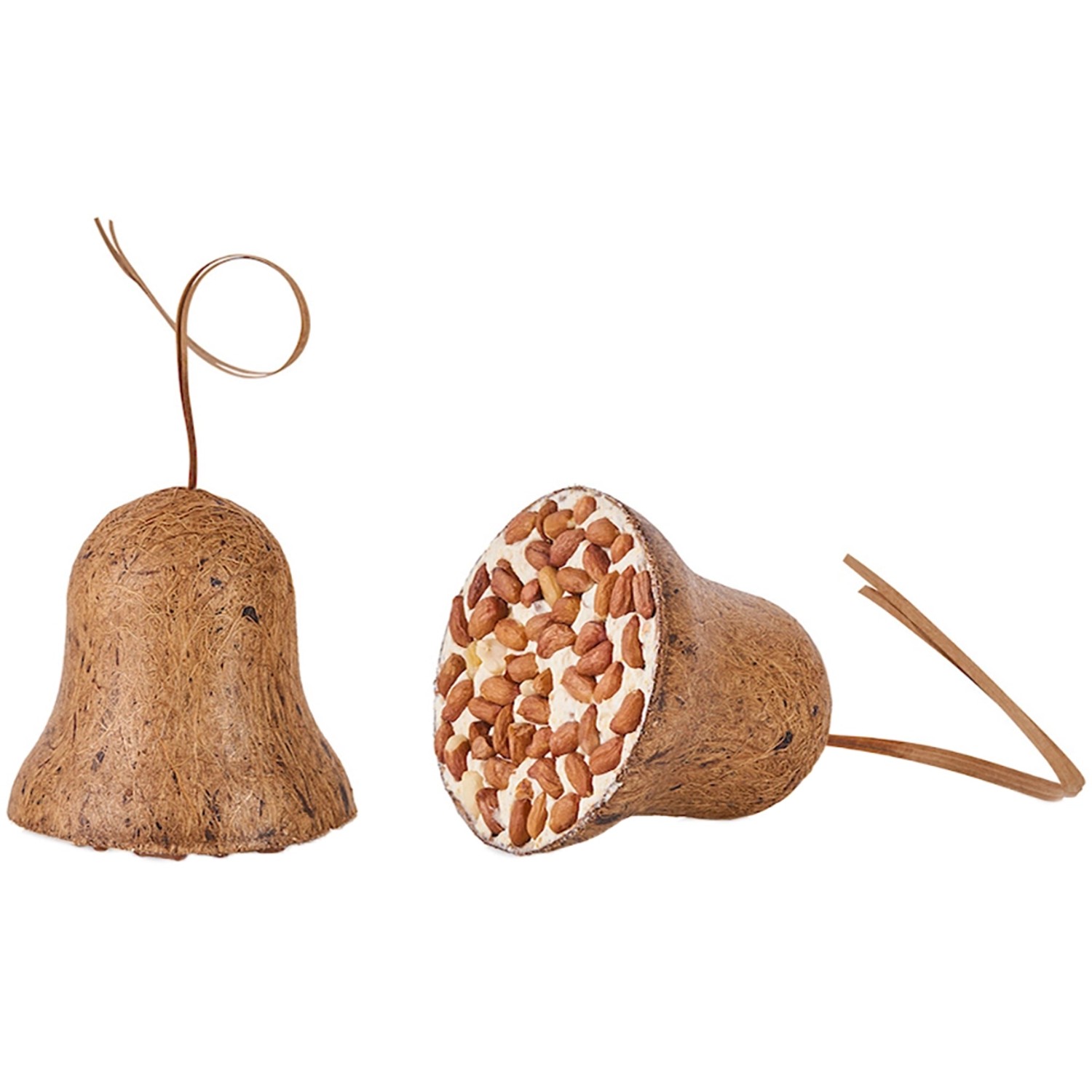 Dobar Vogelfutter-Mix 8x gefüllte Futterglocken mit Fettfutter kaufen ...