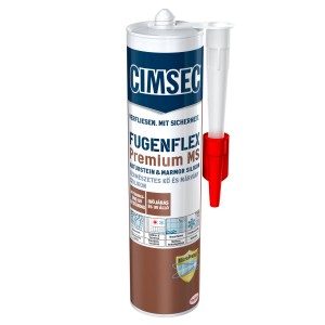 Cimsec Fugenflex Naturstein Silikon, Graphit, 310ml Kartusche für Naturstein und Marmor Fugen.