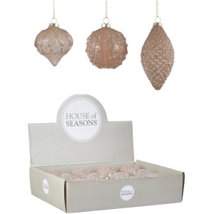 Kugel Glas Champagner 9 x Ø 8 cm