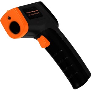 Cozze Infrarot-Thermometer mit Pistolengriff und Tasche für Grilltemperaturen.