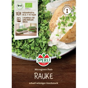 Sperli Saatgut BIO Microgreen-Pads Rauke