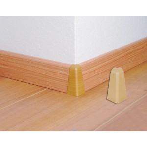Living by Haro Außenecken Buche (2 Stk.) für Laminat- und Parkett-Sockelleisten.