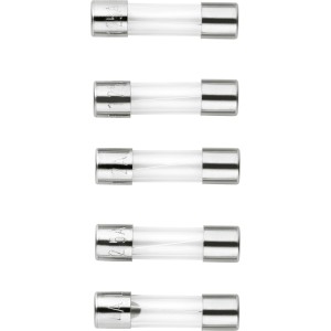 Feinsicherungen Sortiment (0,5-4A), 10 Stück, für Geräteschutz vor Überstrom.