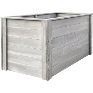 Hochbeet Grau 150 cm x 76 cm x 79 cm