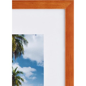 Holzbilderrahmen Erle, 18x24 cm, glatte Oberfläche. Bilderrahmen für Fotos und Kunstdrucke.