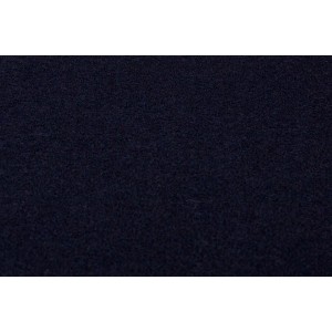 Marineblauer Teppichboden Ankara als Meterware, 400 cm breit.