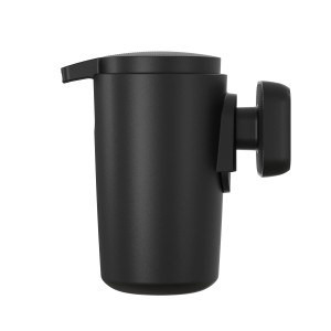 Schwarzer Tiger Carv Seifenspender (175 ml) zur Wandmontage, Teil der Ausstattungsserien.