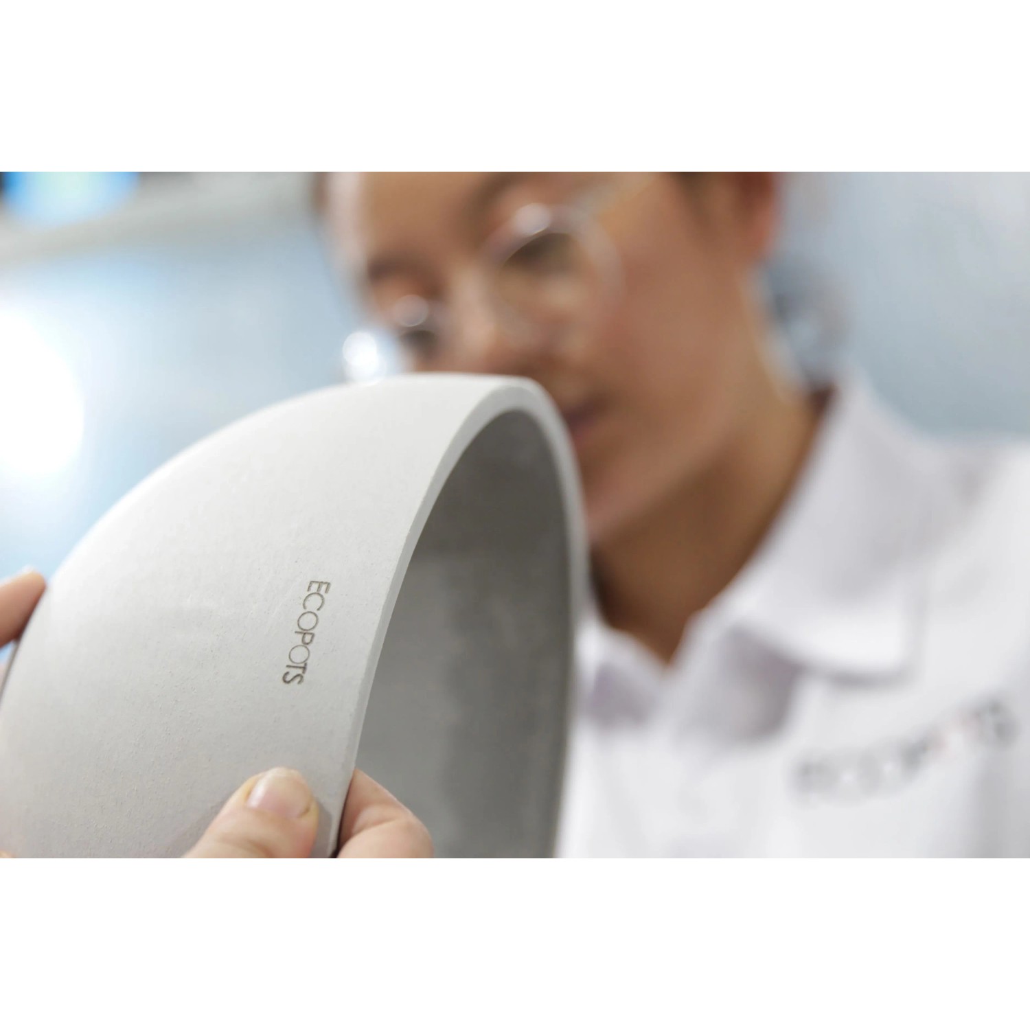 Ecopots Untersetzer Sofia oval Grau 26 cm_7