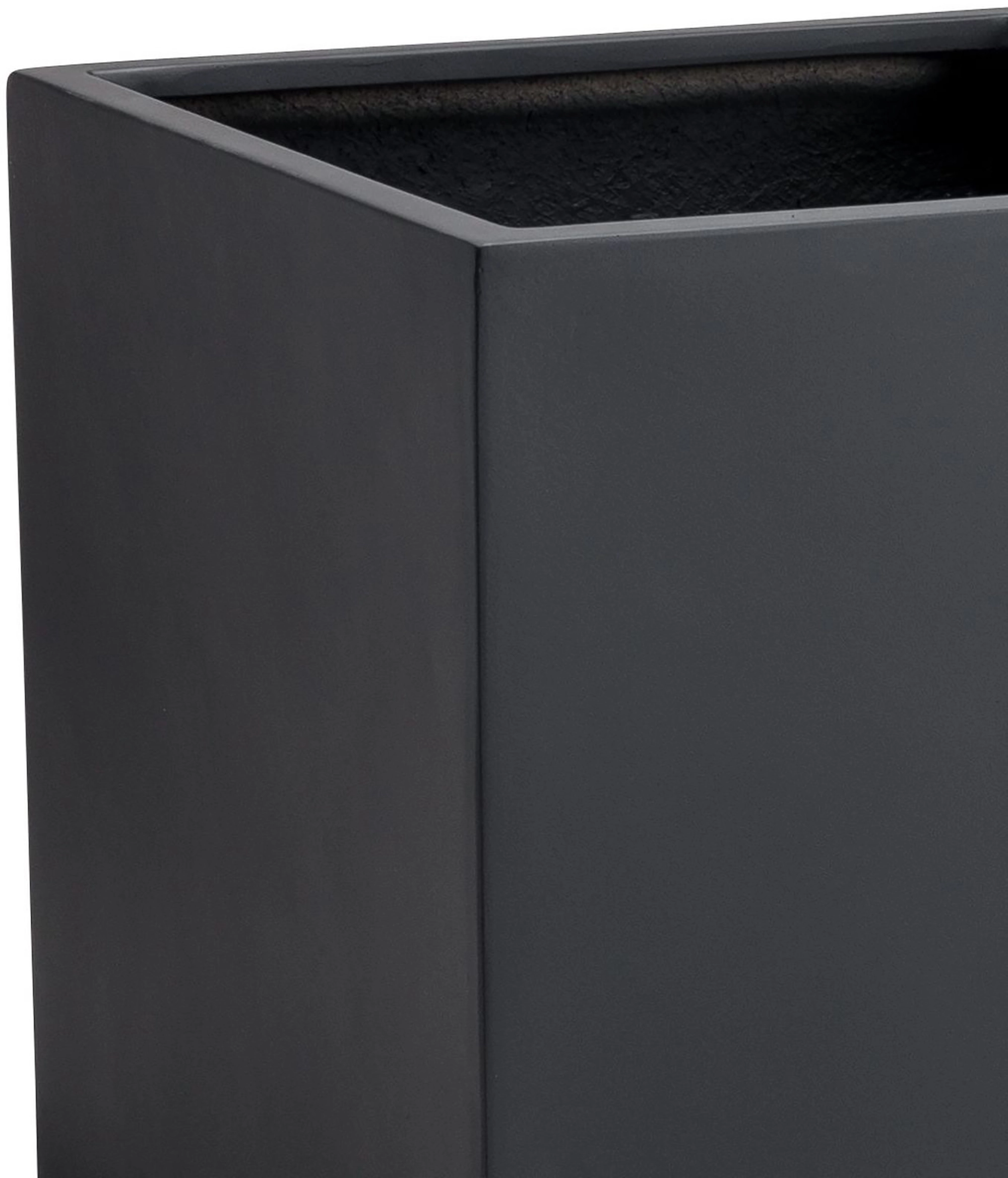 Vivanno Pflanzkübel Block 40 cm x 40 cm x 40 cm Anthrazit kaufen bei OBI