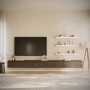 Selsey TV-Hängeboard Bemmi 300 cm Holzoptik Nussbaum_2