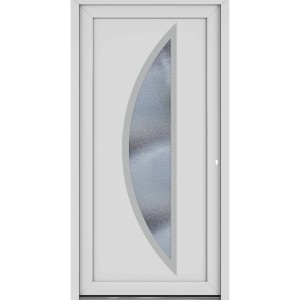 Roro Haustür OKE 1104 Kunststoff Weiß 100 cm x 200 cm DIN R