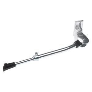 Verstellbarer Alu-Seitenständer für Fahrräder (18-28 Zoll) mit Befestigung.