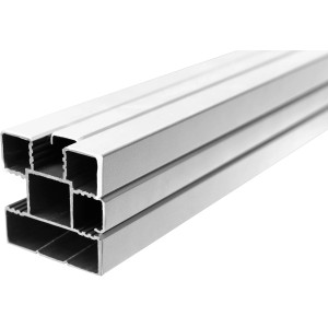 Elephant Zaunpfosten aus Aluminium, eloxiert, für Steckzäune.