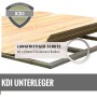 Fundamentbalken für Karibu Gartenhaus, KDI-Unterleger, 40x60mm, für langfristigen Schutz.