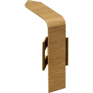 System 11 Innenecke in Eiche für Laminat & Parkett, 1 Stück.