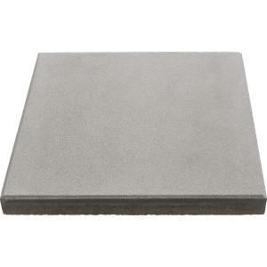 Terrassenplatte Classic Platingrau, 40x40 cm, gestrahlte Oberfläche für Terrasse & Garten.