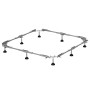 Bette Fußsystem für Steel Duschwanne 100x90 cm, Metallrahmen mit höhenverstellbaren Füßen.