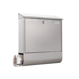 MEFA Briefkasten Trend 3 Edelstahl 42,3 cm x 36,8 cm x 11,3 cm