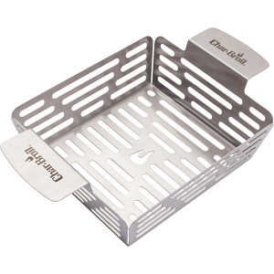 Char-Broil Grill+ Körbe, 2er Set, Edelstahl, für Grillutensilien.