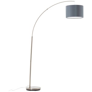 Brilliant Stehleuchte Clarie Eisen-Grau