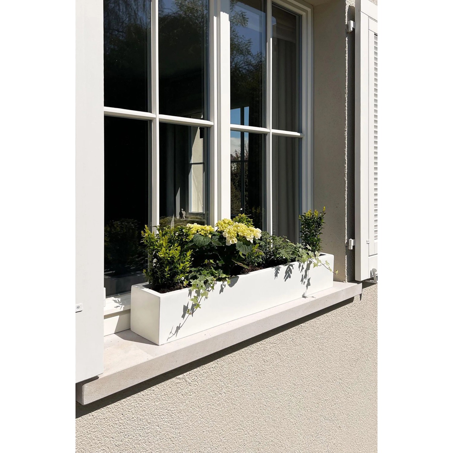 Vivanno Pflanzkasten Flobo 100 cm x 17 cm x 15 cm Wei kaufen bei OBI
