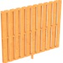 Skan Holz Seitenwand aus Douglasie für Terrassenüberdachung, 160 cm hoch.