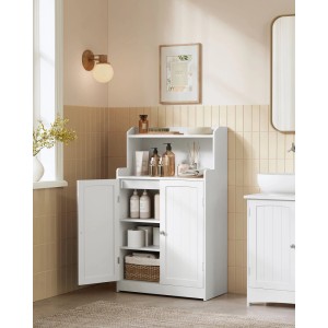 Songmics Badezimmerschrank Helan-old 30 x 60 x 100 cm Weiß