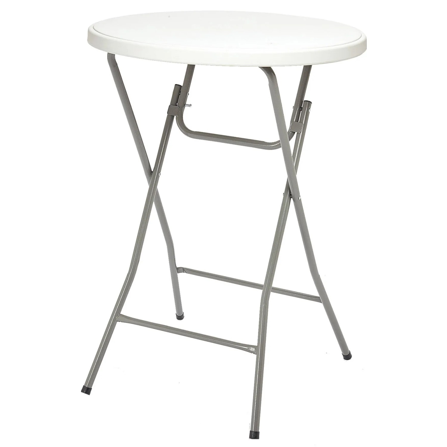 Westside Stehtisch Klappbar Stahl Ø 80 cm Weiß kaufen bei OBI