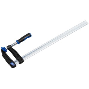 LUX-TOOLS Schraubzwinge Temperguss 400 mm x 80 mm