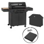Jamestown Gasgrill KNOX Master Class mit 4 Brennern und Abdeckhaube.