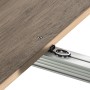 GS Terrassen Abstandshalter (4 mm) zwischen Holzdielen für gleichmäßigen Fugenabstand.