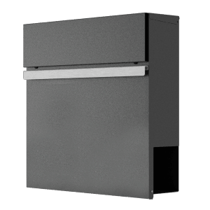 Heidemann Briefkasten DESIGNline BK3 Eisenglimmer 38 cm x 38 cm x 11 cm