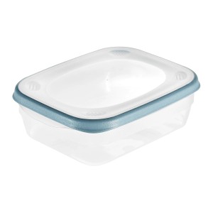 Keeeper Frischhaltedose Franco, 1,2 l, transparent mit blauem Deckel.