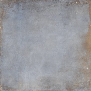 Feinsteinzeug Bodenfliese Milano in Blau, 80x80 cm, matte Zement-Optik für Innen- und Außenbereich.